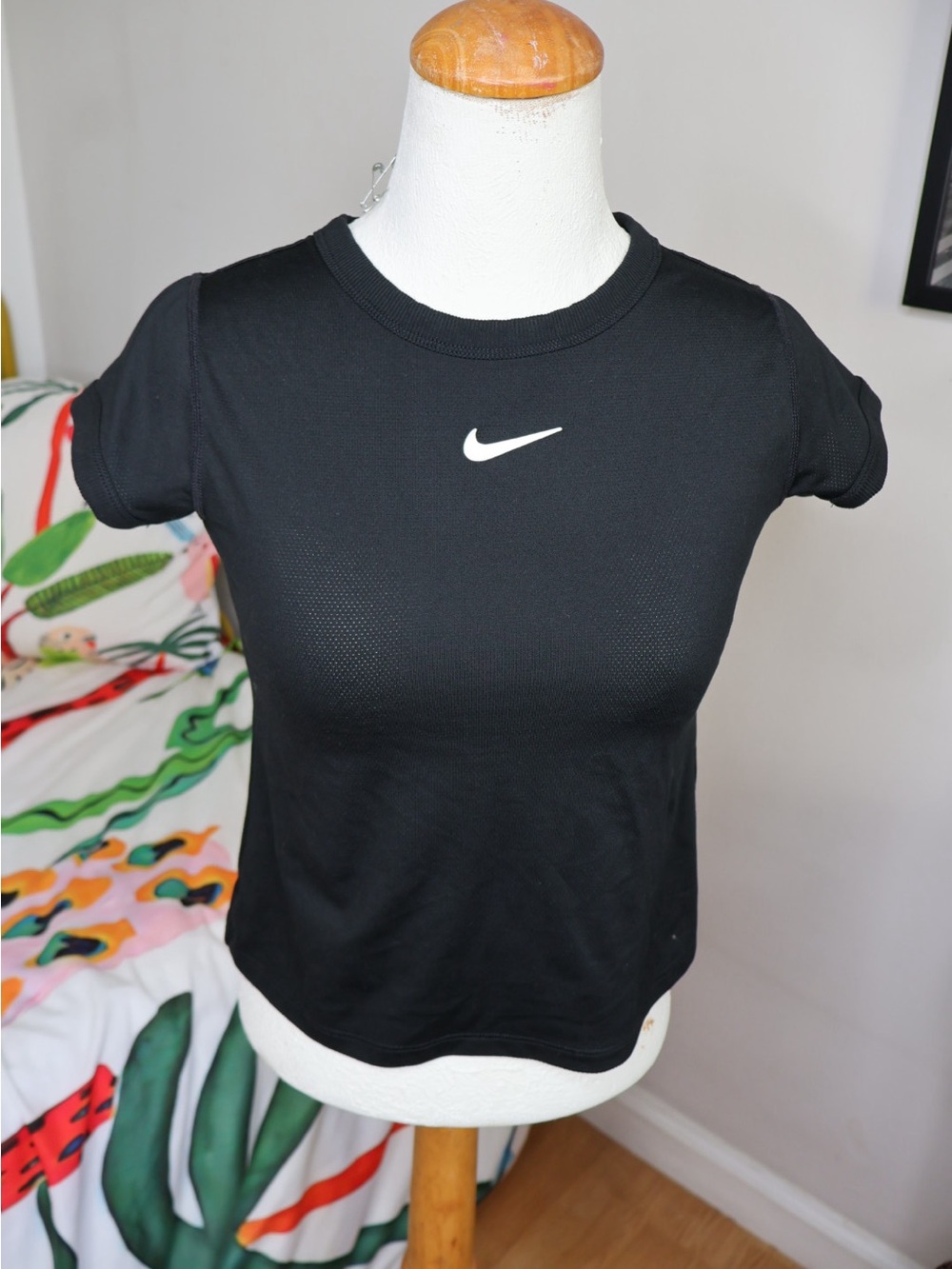 Nike Black Short Sleeve Swoosh Performance Tee